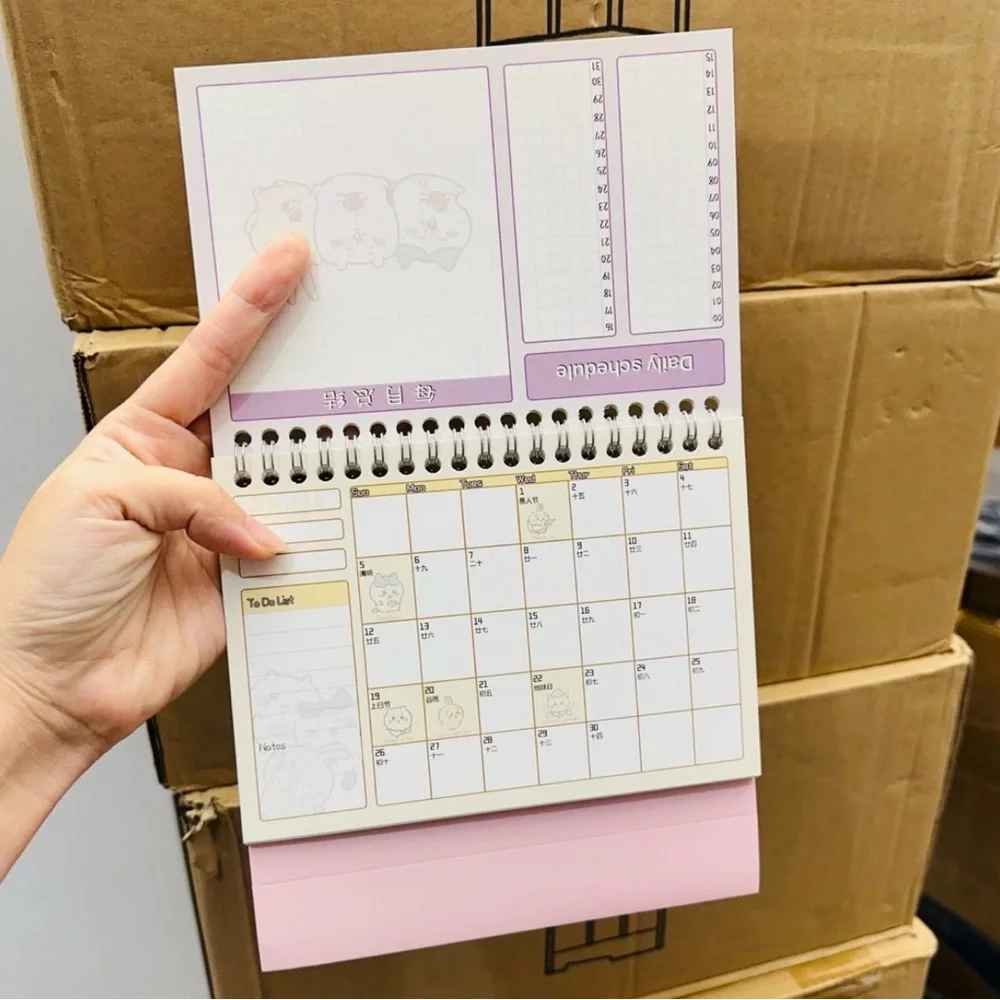 Chiikawa 2026 desktop calendar